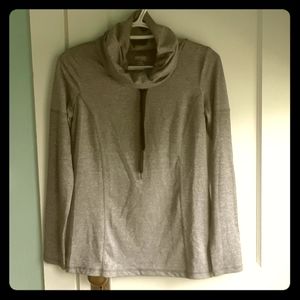 Danskin Dri-fit Cowl Neck Athletic Long Sleeve